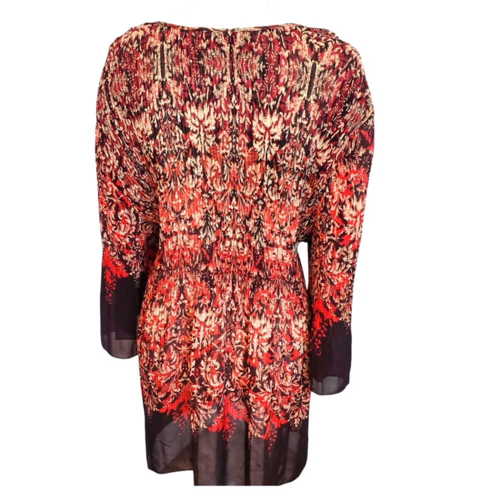 Catherines Boho Paisley Tunic Top 2X  EUC - Picture 3 of 8